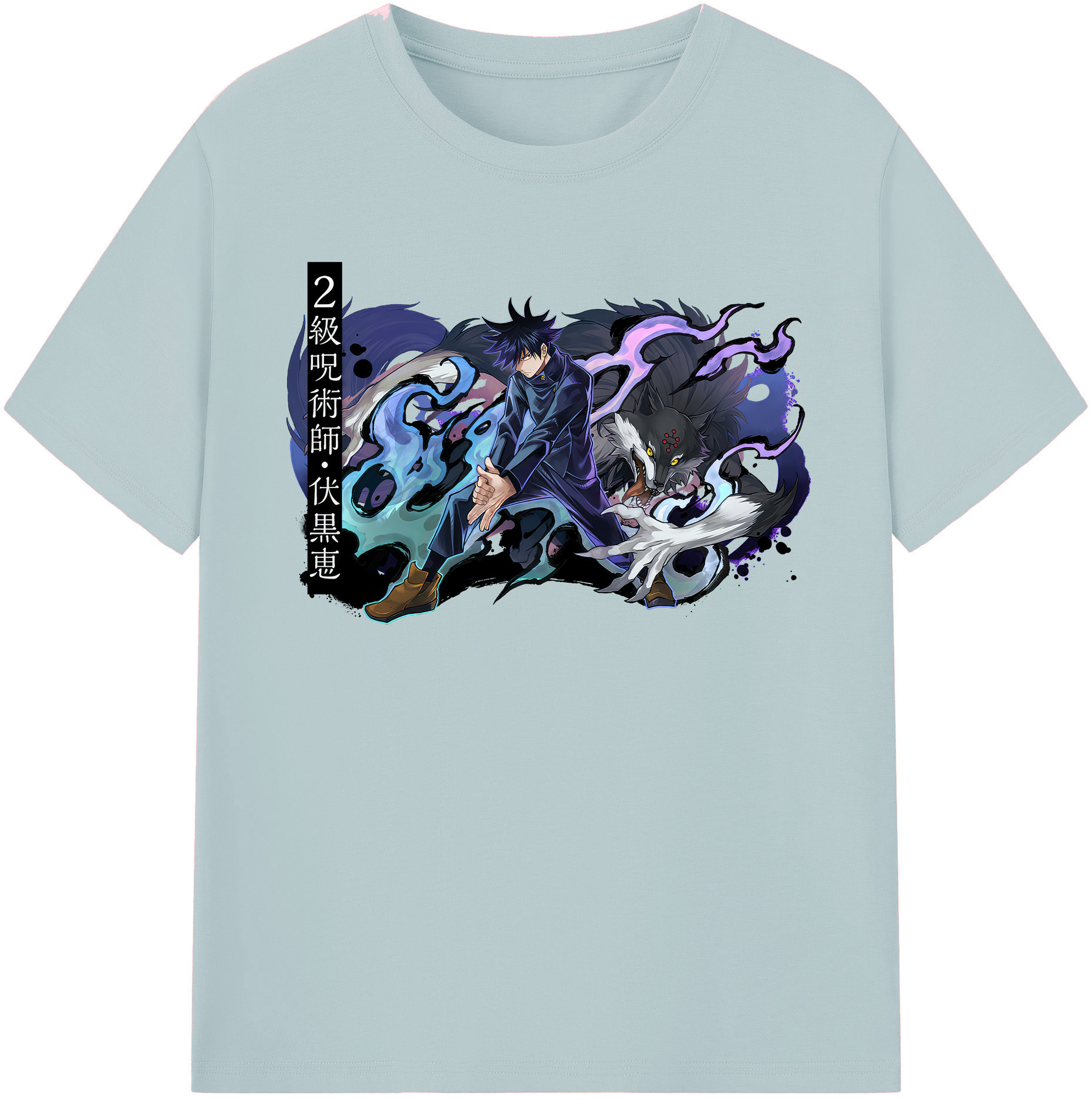 （画像用） 呪術廻戦 Jujutsu Kaisen 綿100％半袖Tシャツ（フロントプリント）